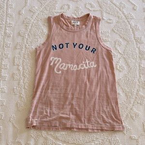 MATE the label “Not your mamacita” tank